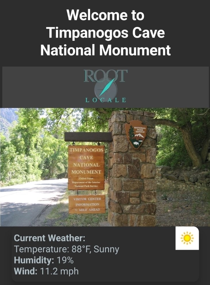 Root Locale tweet media