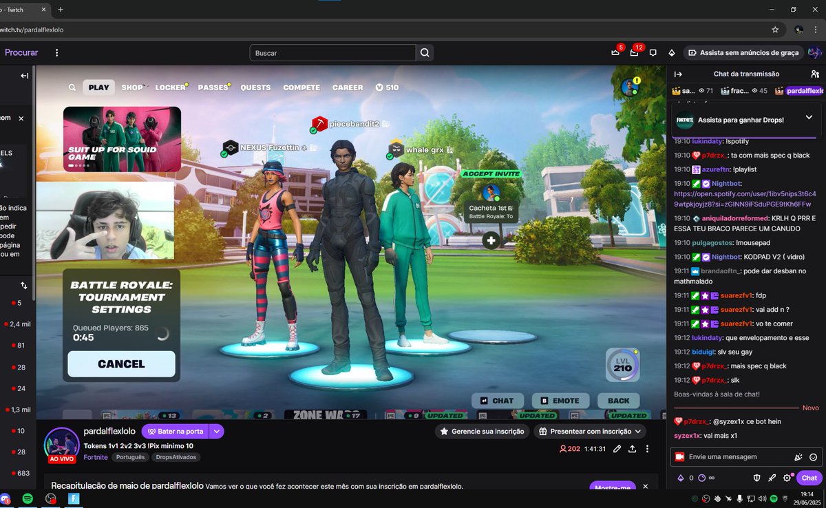 crescendo sem subir nas costas de ninguem tmj chat🥷