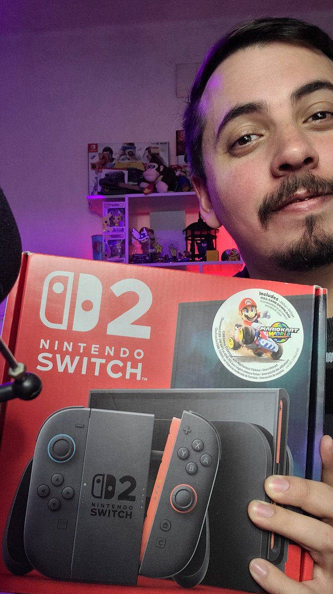 DiCajes's tweet photo. 1 semana con la Switch 2 🎮 ¿Vale la pena? Impresiones y Mario Kart World en https://t.co/ZZoUsXri8B 

#Nintendo #NintendoSwitch2 https://t.co/4X0pRi7gaL