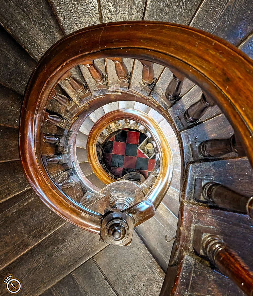 Spiral staircase of Enniscorthy Castle #Wexford