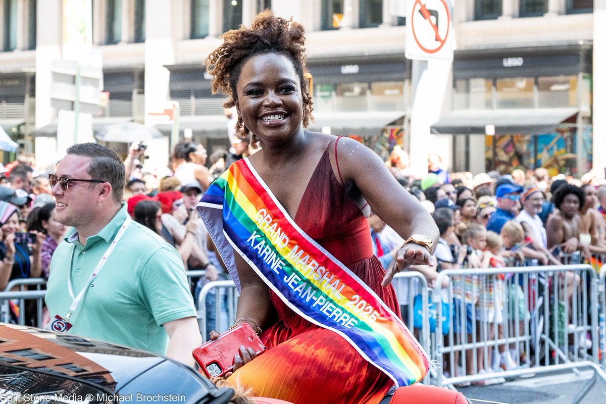Michael Brochstein (@m1brochstein) on Twitter photo Today's New York City Pride March was its usual energetic, creative and colorful parade with large crowds. #KarineJean-Pierre #NYCprideMarch @NYCpride #NYC #NewYorkCity #FifthAvenue <a href="/K_JeanPierre/">Karine Jean-Pierre</a> Today's New York City Pride March was its usual energetic, creative and colorful parade with large crowds. #KarineJean-Pierre #NYCprideMarch @NYCpride #NYC #NewYorkCity #FifthAvenue <a href="/K_JeanPierre/">Karine Jean-Pierre</a>