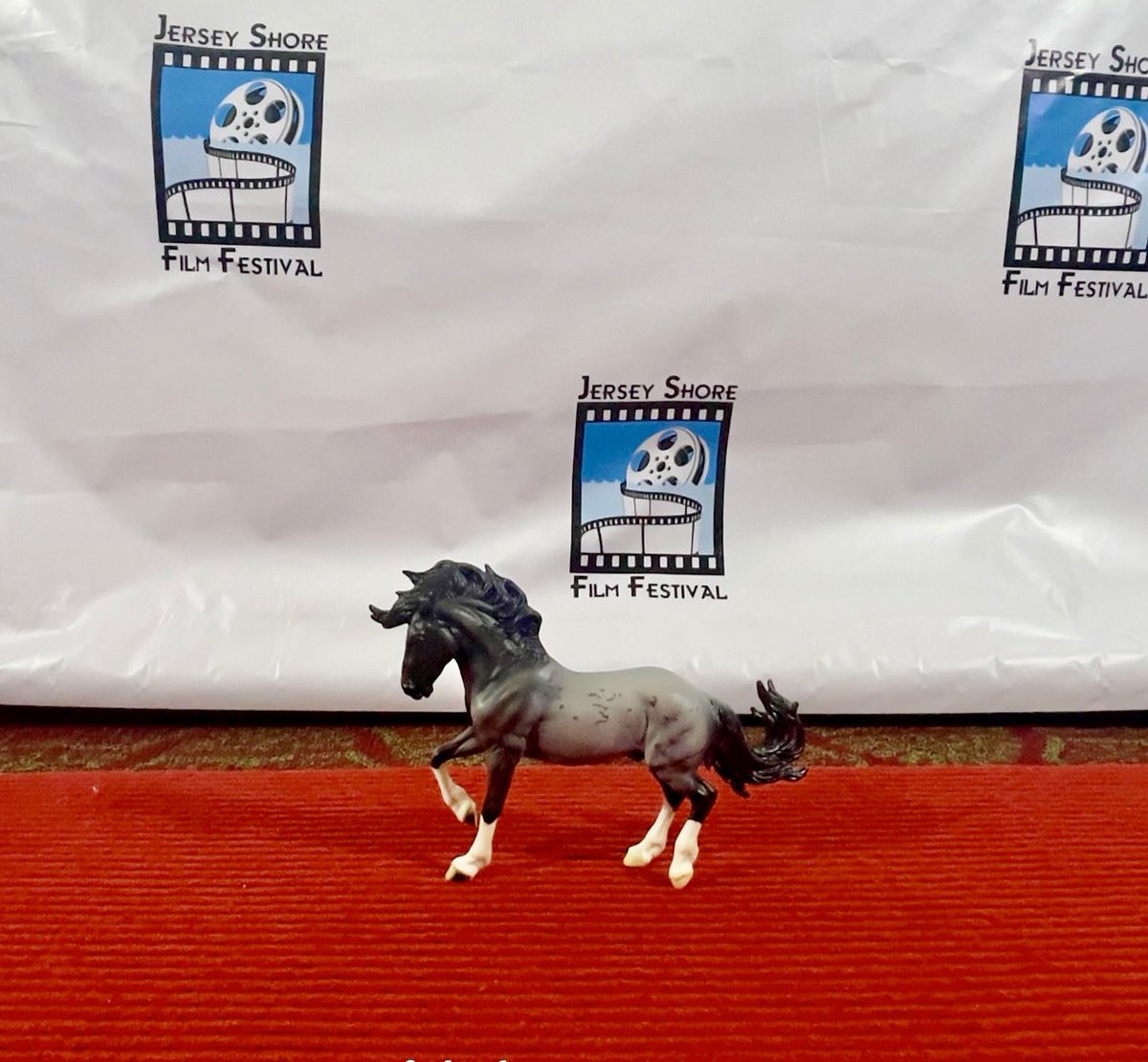 Blue Zeus The Movie (@bluezeusmovie) on Twitter photo The Blue Zeus model (<a href="/breyerhorses/">Breyer Model Horses</a>) walked the red carpet at the <a href="/shorefilmfest/">JerseyShoreFilmFest</a> premiere of #bluezeusthemovie. The story of this #stallion and his family inspired this exposé of the Bureau of Land Management’s failed policies to bring positive change for #wildhorses and #burros. The Blue Zeus model (<a href="/breyerhorses/">Breyer Model Horses</a>) walked the red carpet at the <a href="/shorefilmfest/">JerseyShoreFilmFest</a> premiere of #bluezeusthemovie. The story of this #stallion and his family inspired this exposé of the Bureau of Land Management’s failed policies to bring positive change for #wildhorses and #burros.