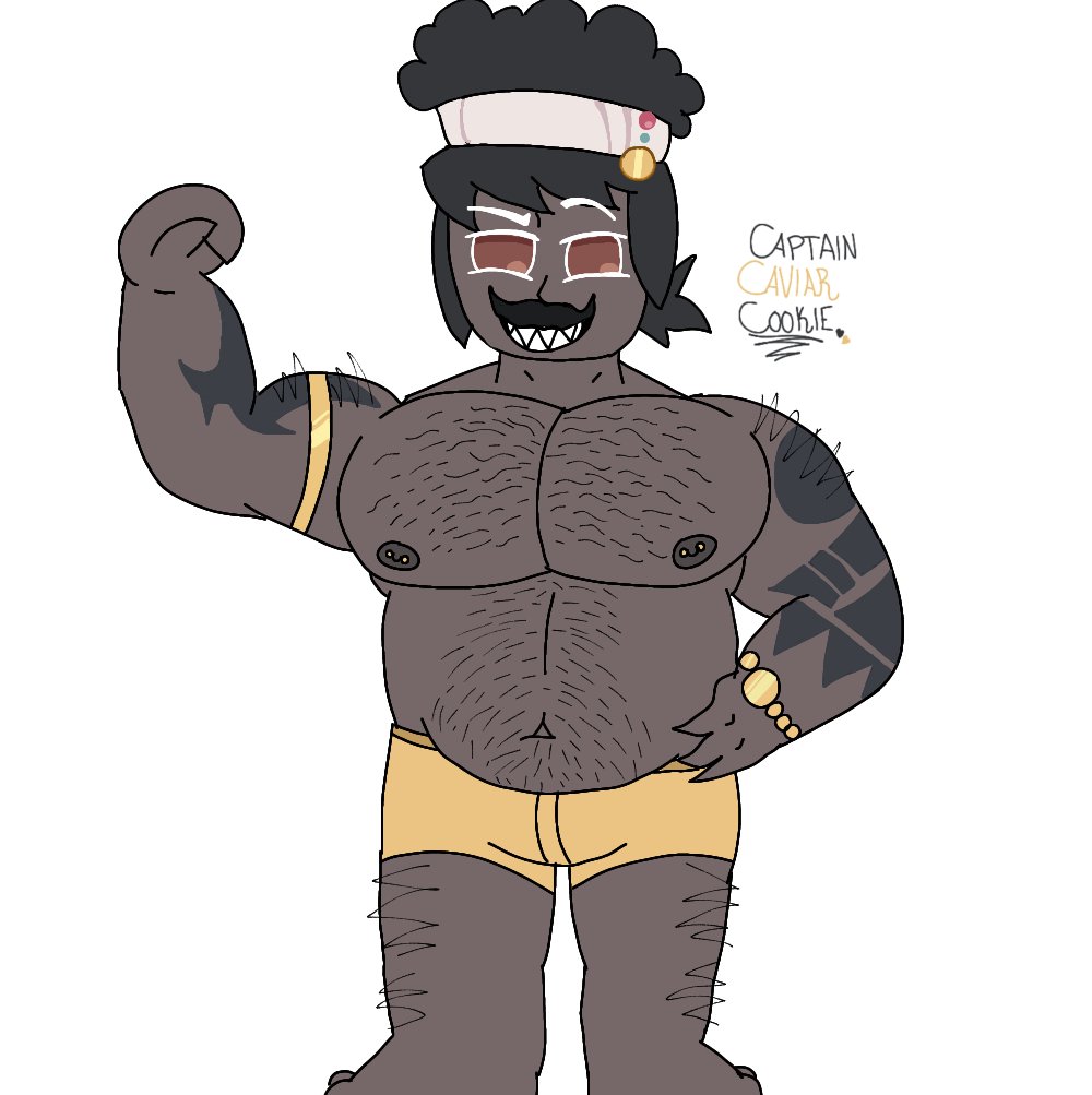 Un_Cyber_Furro's tweet photo. Pause el dibujo de este papucho por demasiado tiempo, pero al fin me decidí terminarlo 🖤✨🤭 #CRK #bara https://t.co/zLOGN72eZX