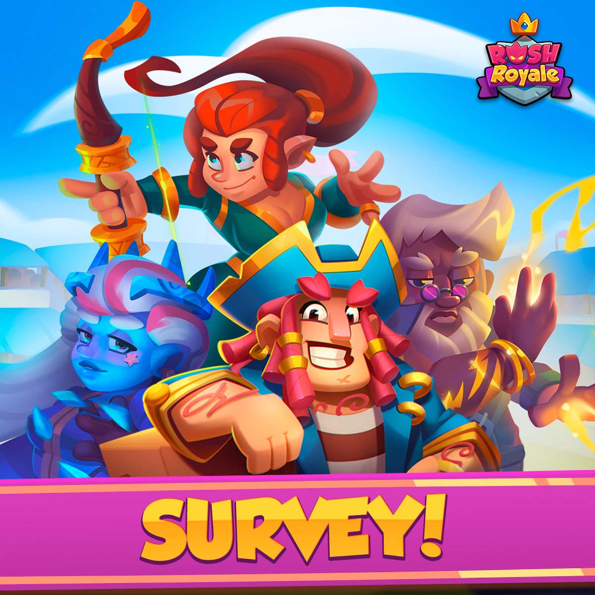 Survey time! 🤗

▶️ We suggest you complete a brief survey: forms.gle/Kno2Zi7J9inK4k… 
ℹ️ It won't take more than 5-10 minutes of your time

The survey will be available until July 3, 9 AM (GMT)

Thank you for participating! ❤️