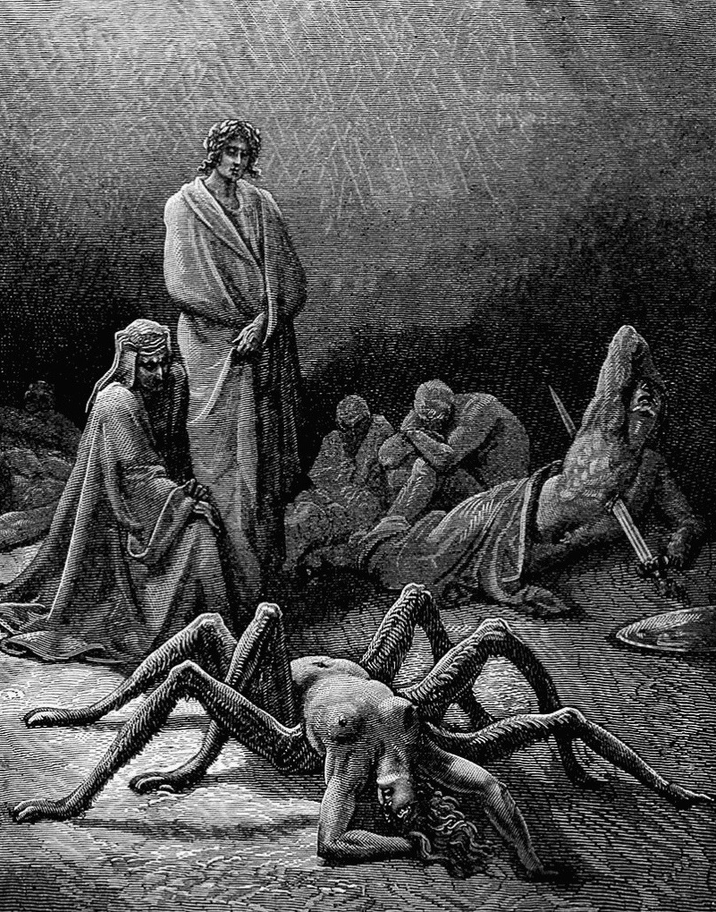Arachne, 1868, by Gustave Doré