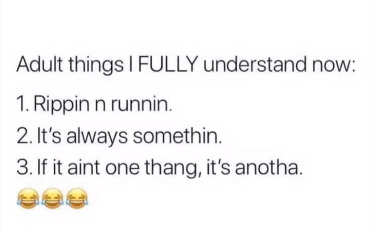 Adulting at this stage of the American experiment is crazy. 🫠