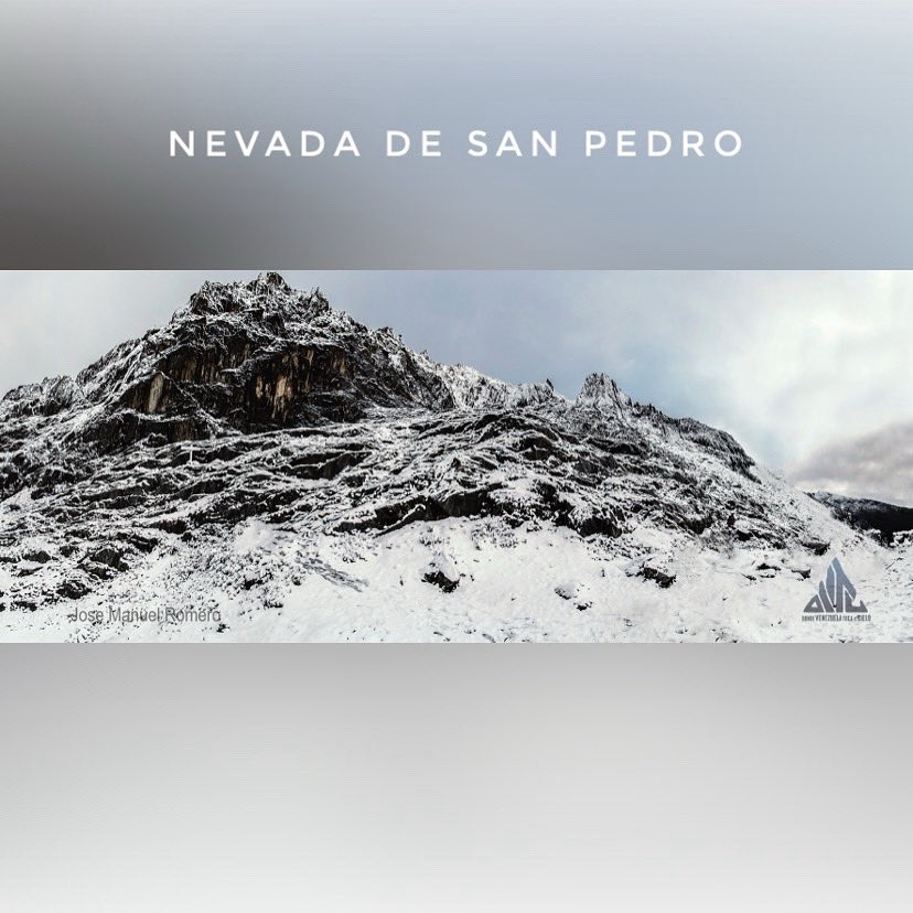 AndesVenezuela's tweet photo. Nevada de San Pedro:
#andesvenezuela #meridave 
—> https://t.co/yFD7M78Tl2 https://t.co/I4g2SD3S8R