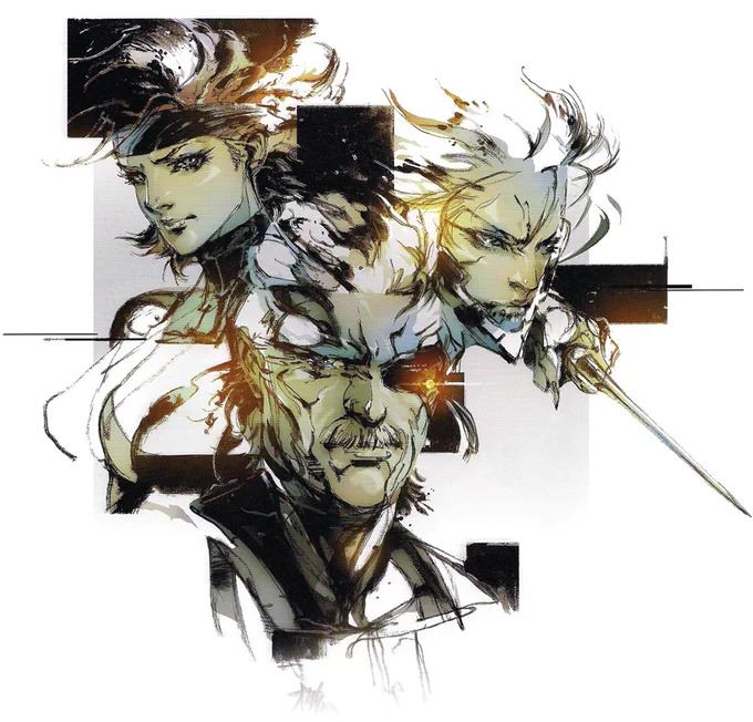 Concept art | Metal Gear Solid 4: Guns of the Patriots Artist: Yoji Shinkawa