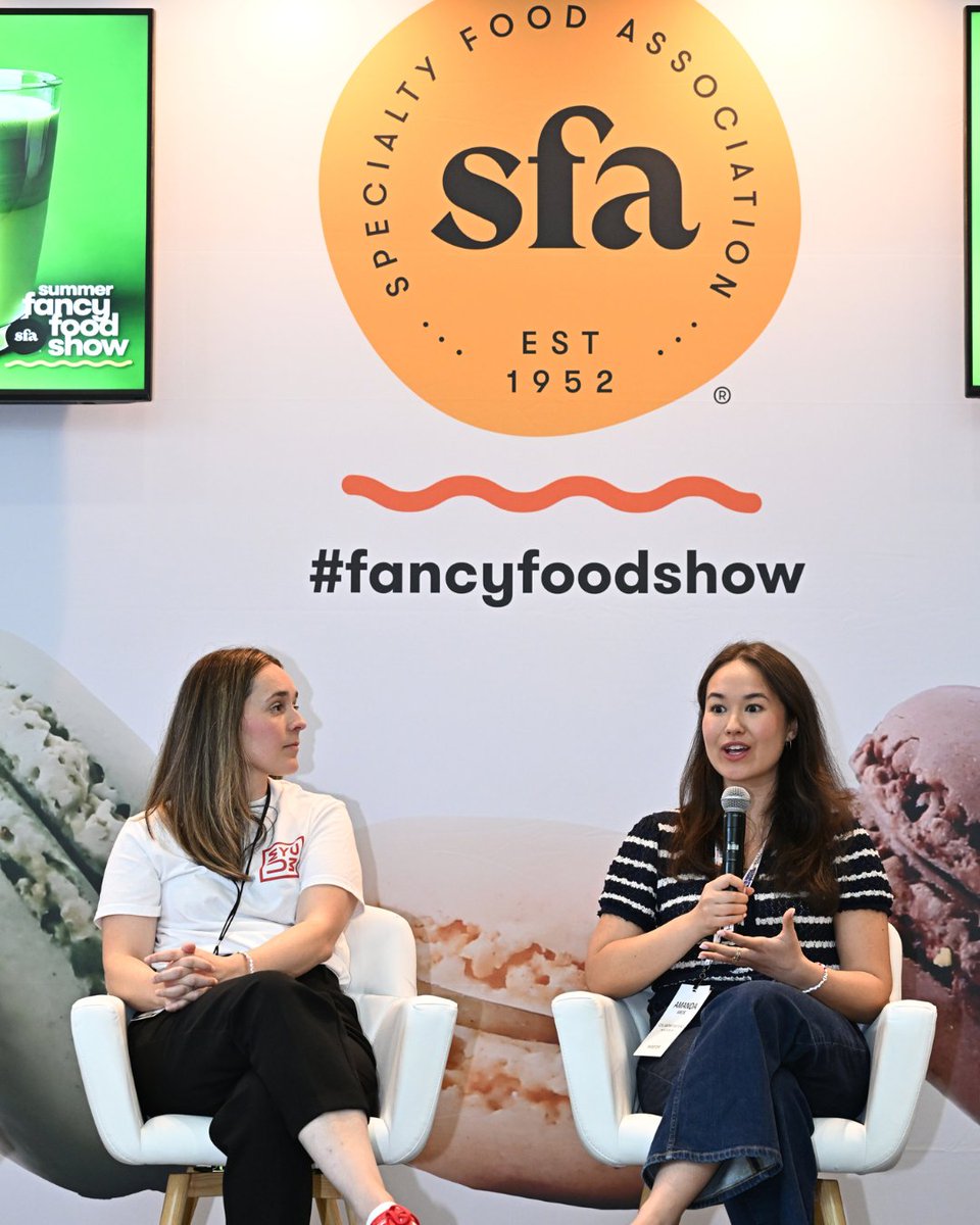 Specialty_Food's tweet photo. Day 1 of the 2025 Summer #FancyFoodShow kicked off with a VIP member walkthrough, offering a first look at brands hitting the floor. With inspiring sessions and standout speakers, the day set the tone for innovation and connection. See you back here for Day 2! #WeFancy https://t.co/T6tntzPkrE
