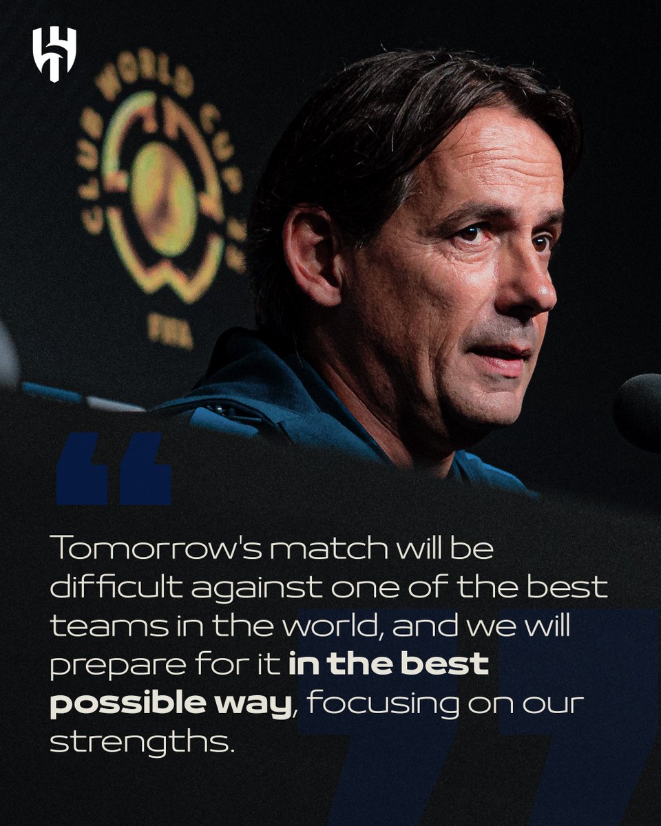 Inzaghi: “We will prepare for the match in the best way” 🎙️
