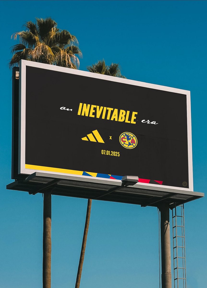 EagleEyePodcast's tweet photo. 🔜 @adidas x @ClubAmerica

“an INEVITABLE era” 🦅 07.01.2025 https://t.co/e2zFgNYbNx