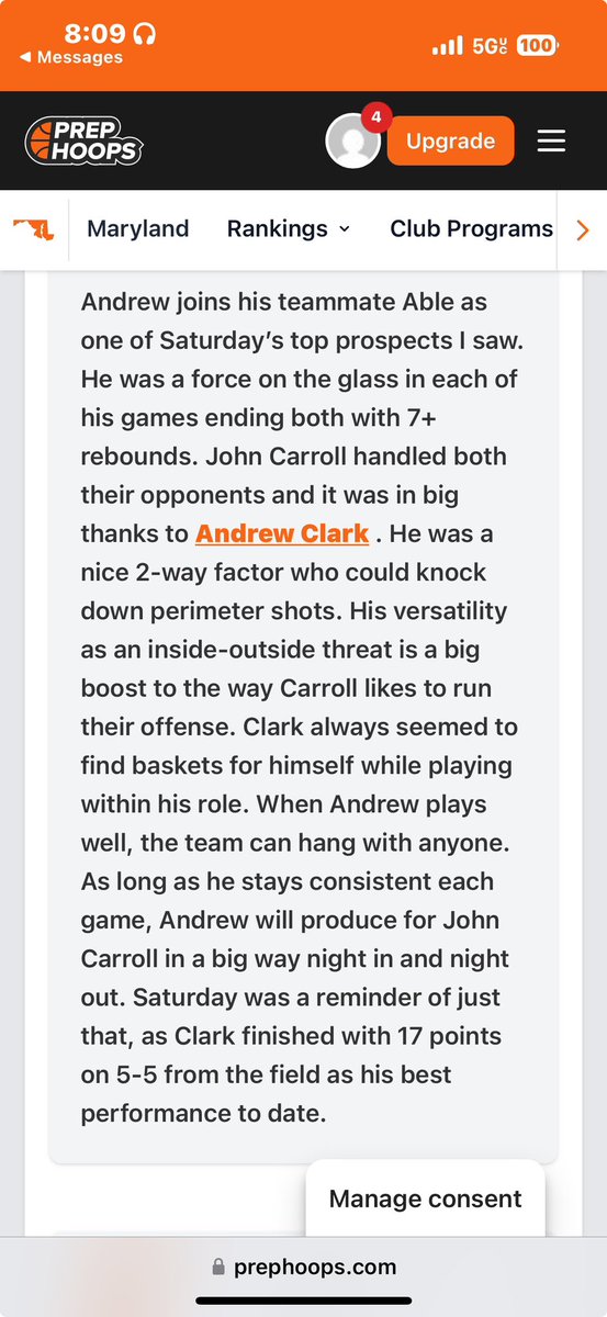clark7___'s tweet image. Thank you @PrepHoopsMD for the write up.