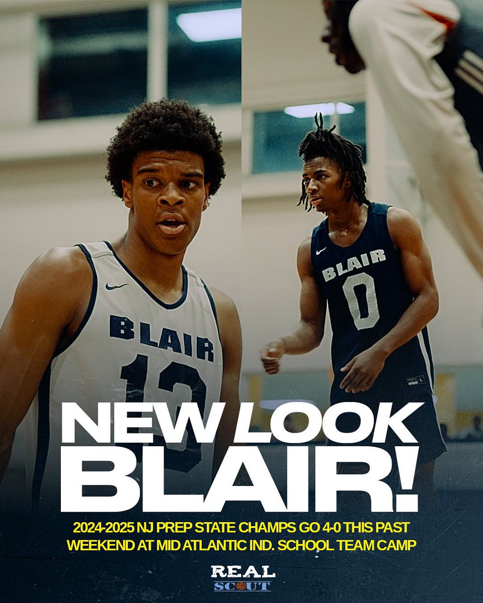 Blair Goes 4-0 at Team Camp!

The Blair Buccaneers stayed perfect in Allentown, PA during the live period, finishing 4-0 at the Mid Atlantic Independent School Team Camp.

Led by 5-star Deron Rippey Jr. and newcomers Isaiah Carroll, Kamsi Awaka, and Coleman Elkins, Blair looks