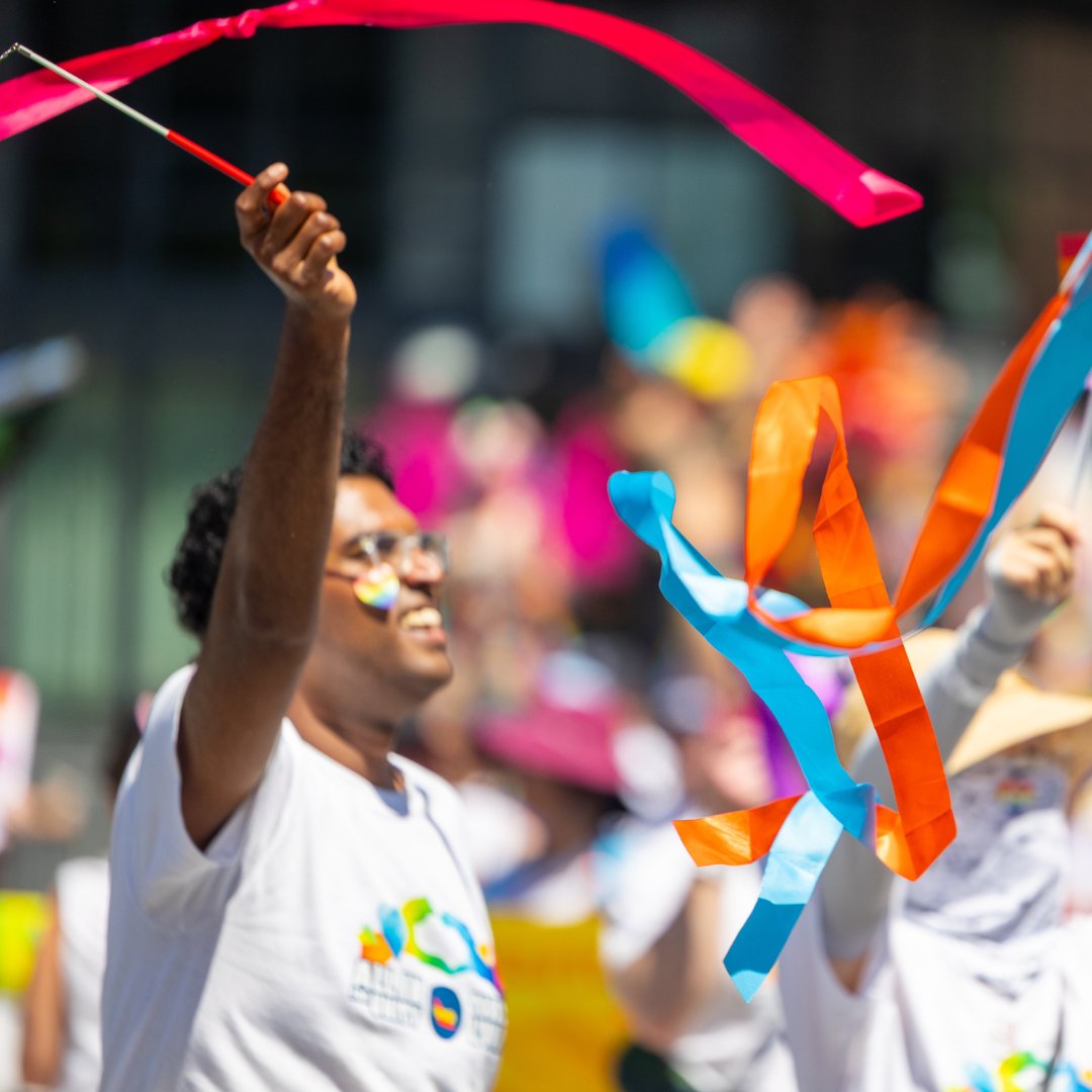 Our officers and the many thousands of parade-goers created a fun and safe space for everyone to enjoy the day – Happy Pride!