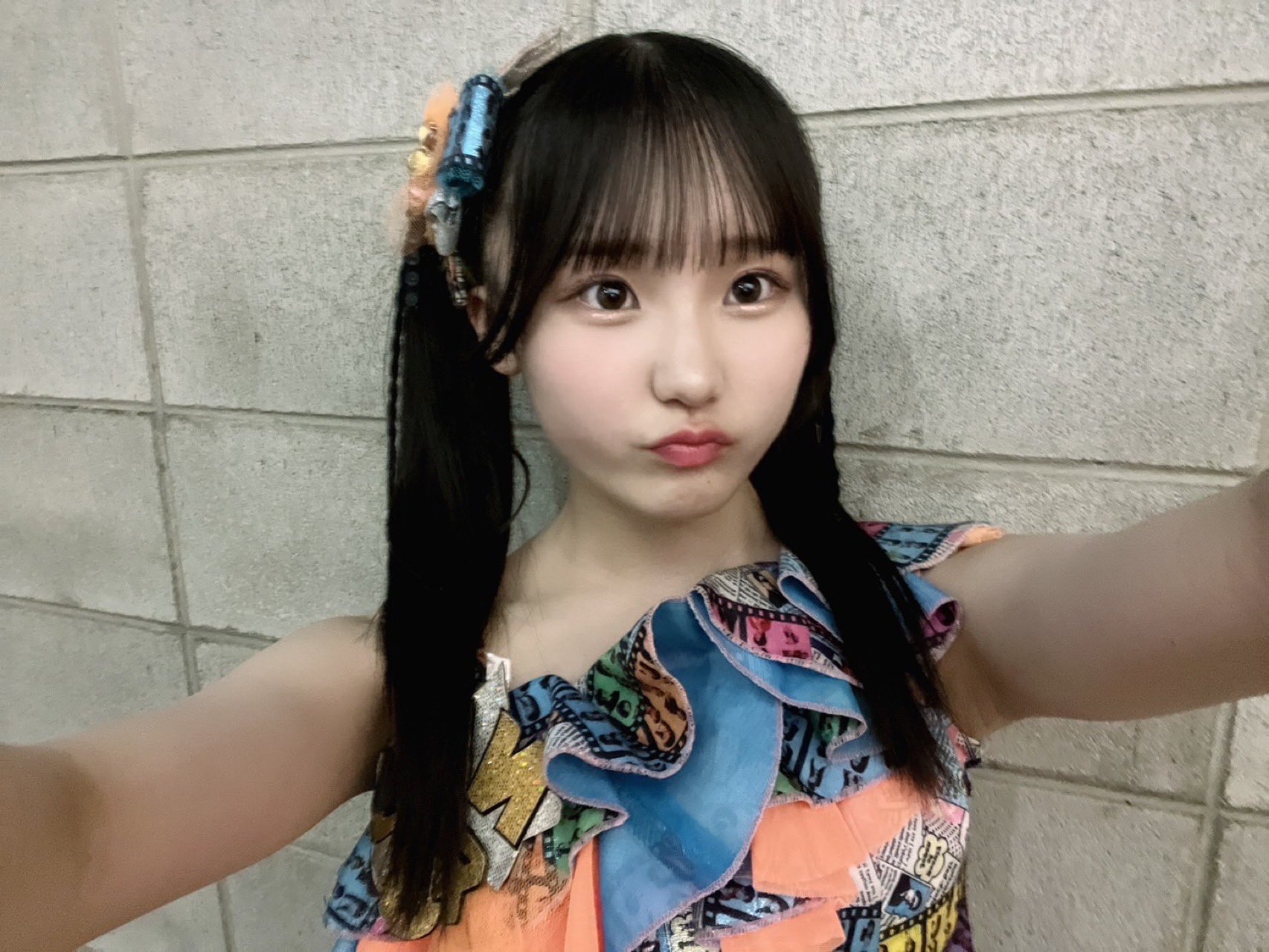 NMB48 宮本杏海 2025.May 絶滅黒髪少女 ランダム生写真 A 直筆 NMB48 宮本杏海 2025.May 絶滅黒髪少女 ランダム生写真 A 直筆