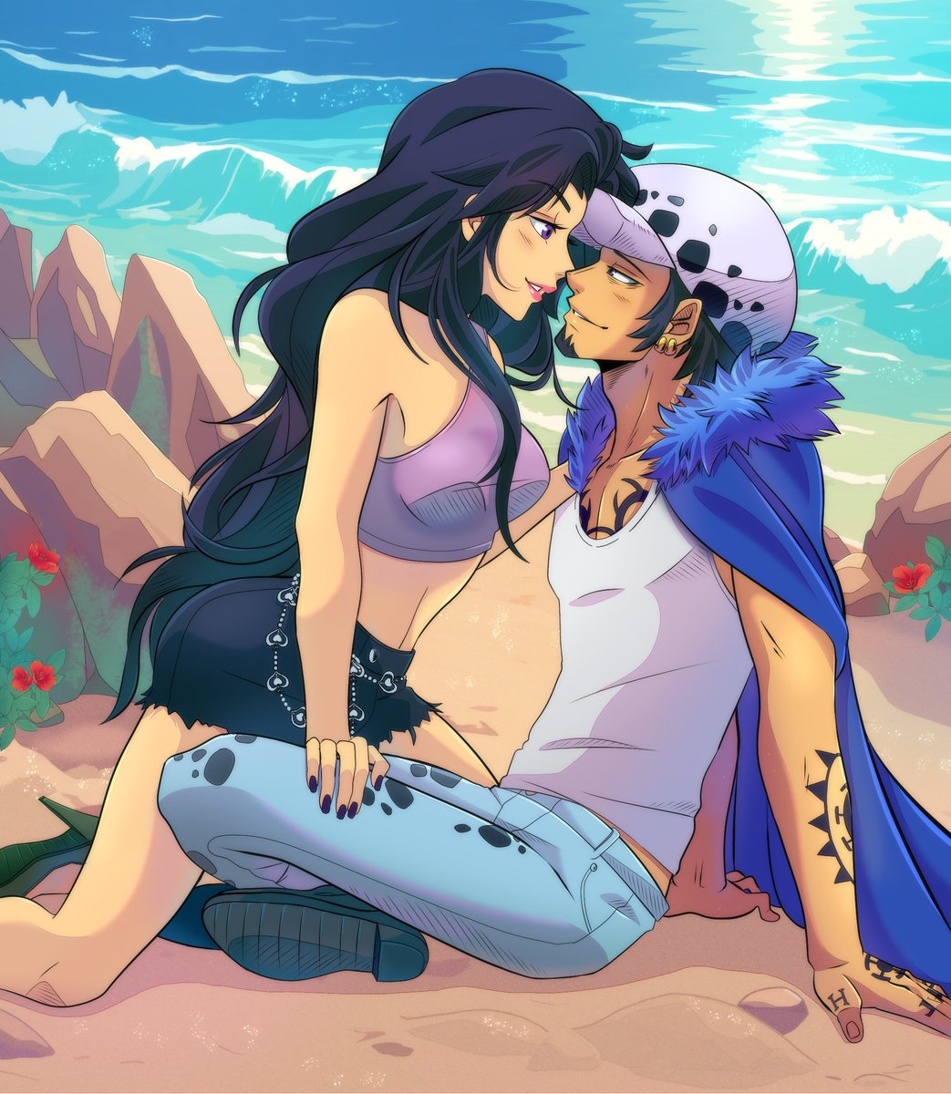 [YCH] - Summer Love - Trafalgar Law x Ash
---
Finished commission for MikoxYami on DeviantArt.
If you would like a slot please comment here or on DeviantArt: deviantart.com/cleopatrawolf/…
---
#ych #commission #anime #ONEPIECE