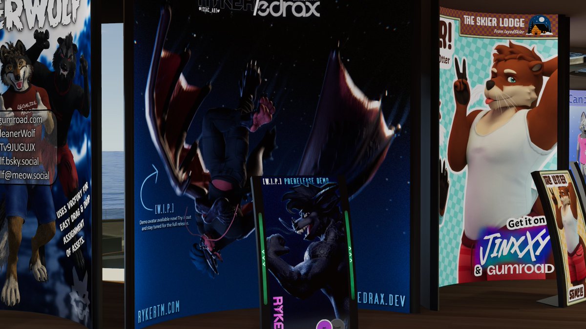 9 months ago I began creating my most ambitious avatar yet. Some of you have been waiting all that time and as an apology I am giving everyone an early taste. 

Will the wait be worth it?? Try it in FurHub!