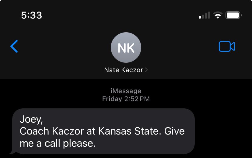 Long Time NLK trainee <a href="/LuisRdz_06/">Luis Rodriguez</a> has committed to Kansas State! #TrainWithWhoTheyTrust #NextLevel