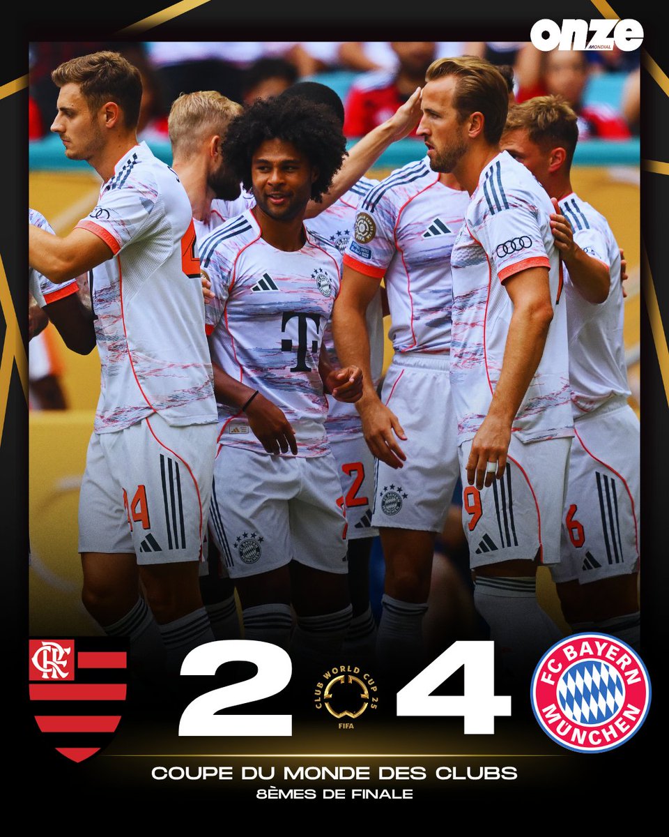 OnzeMondial's tweet photo. 🚨 Le Bayern ne tremble pas et valide son ticket pour les quarts 🎟️
➡️ https://t.co/gjCEaYssIJ
#TakeItToTheWorld #FIFACWC #FLABAY https://t.co/lCwqVLTYbu