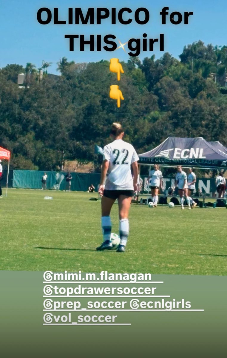 Susiebird 🟥 (@imsusiebird) on Twitter photo Got the win 5-0 and onto the sweet 16 at ECNL National Playoffs. <a href="/MimiFlan/">Mimi Flanagan</a> got an Olimpico. GO MIMI! GO <a href="/StingECNL08/">Sting 08 Black ECNL</a> !
<a href="/TopDrawerSoccer/">TopDrawerSoccer</a> <a href="/ImYouthSoccer/">ECNL/GA/Recruiting/College Soccer</a> <a href="/PrepSoccer/">Prep Soccer ⚽️</a> <a href="/ECNLgirls/">ECNL Girls</a> <a href="/Vol_Soccer/">Tennessee Soccer</a> Got the win 5-0 and onto the sweet 16 at ECNL National Playoffs. <a href="/MimiFlan/">Mimi Flanagan</a> got an Olimpico. GO MIMI! GO <a href="/StingECNL08/">Sting 08 Black ECNL</a> !
<a href="/TopDrawerSoccer/">TopDrawerSoccer</a> <a href="/ImYouthSoccer/">ECNL/GA/Recruiting/College Soccer</a> <a href="/PrepSoccer/">Prep Soccer ⚽️</a> <a href="/ECNLgirls/">ECNL Girls</a> <a href="/Vol_Soccer/">Tennessee Soccer</a>
