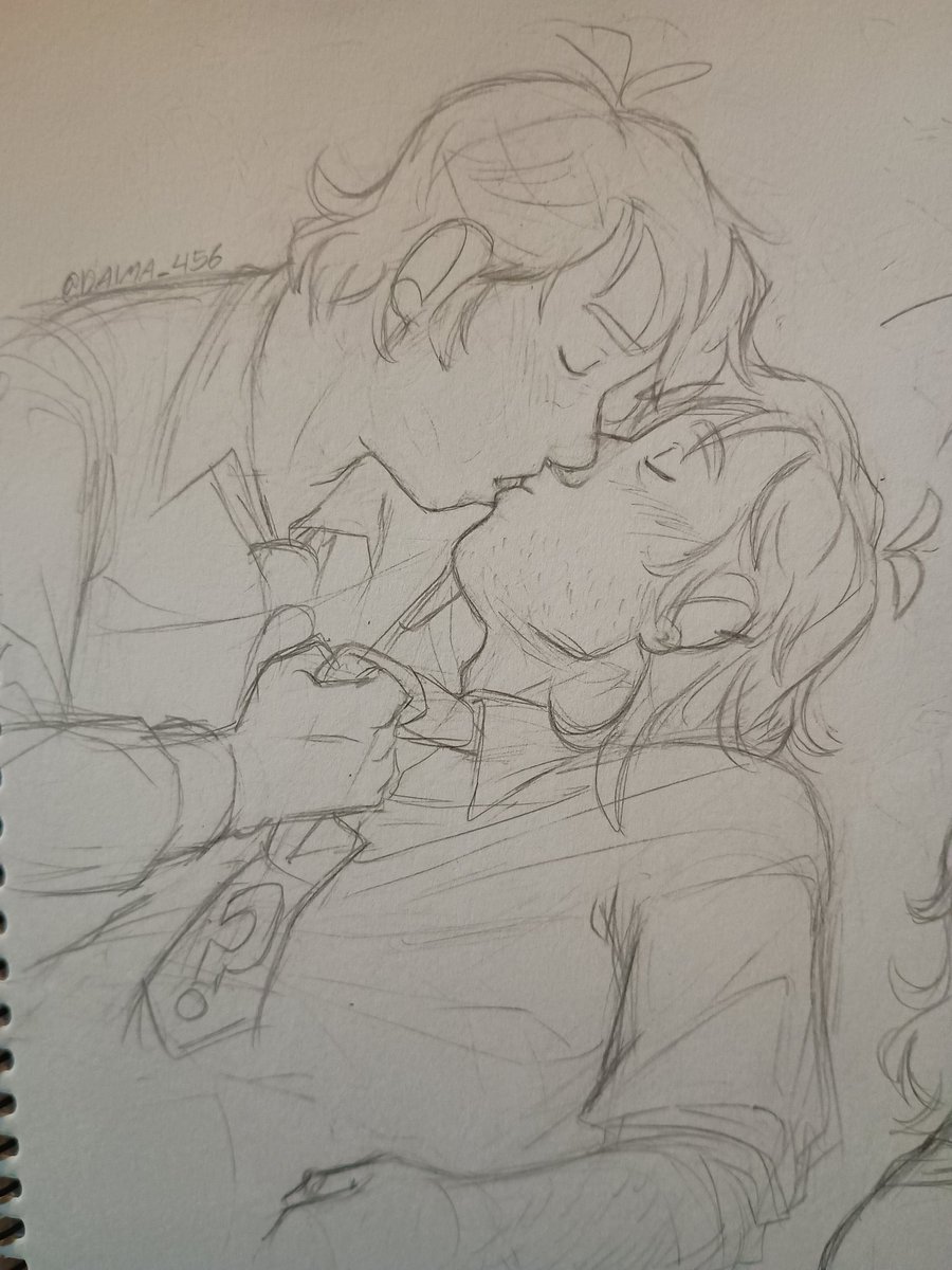 DAIMA_456's tweet image. Doodles of the lovers💕💕💕
#fiddlestan