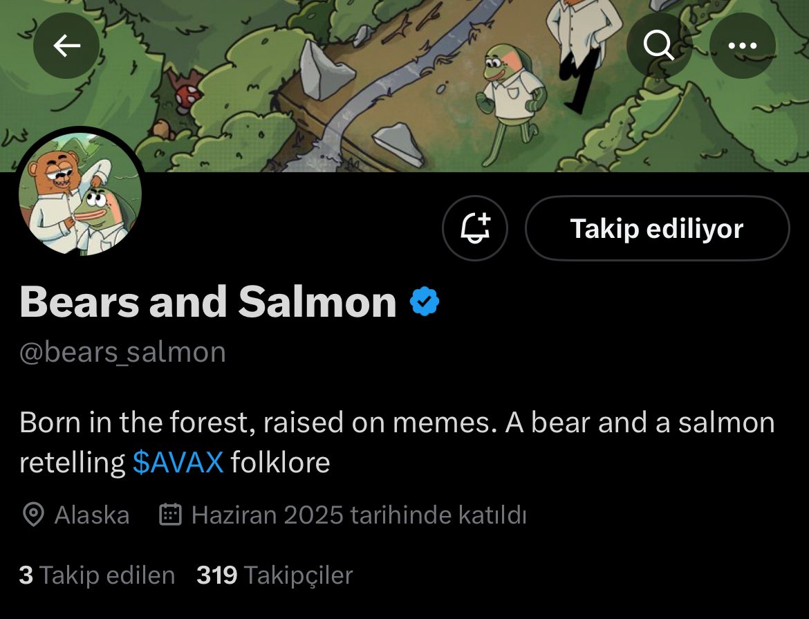 Early alpha on $AVAX: <a href="/bears_salmon/">Bears and Salmon</a>
Do not fade
Might be a massive opportunity