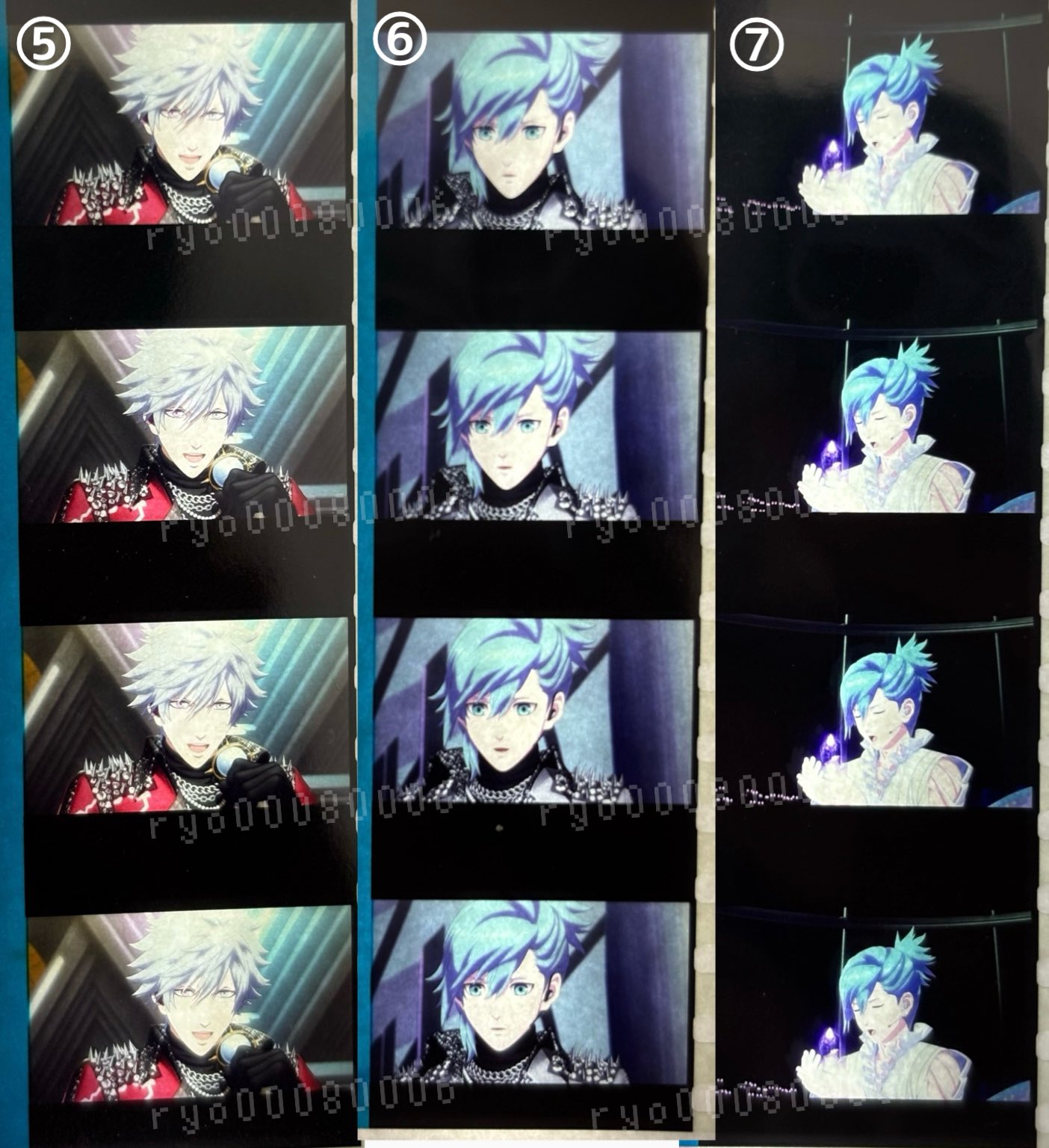 うたプリTABOO NIGHTXXXX タブナイ コマフィルム 集合 4分割
