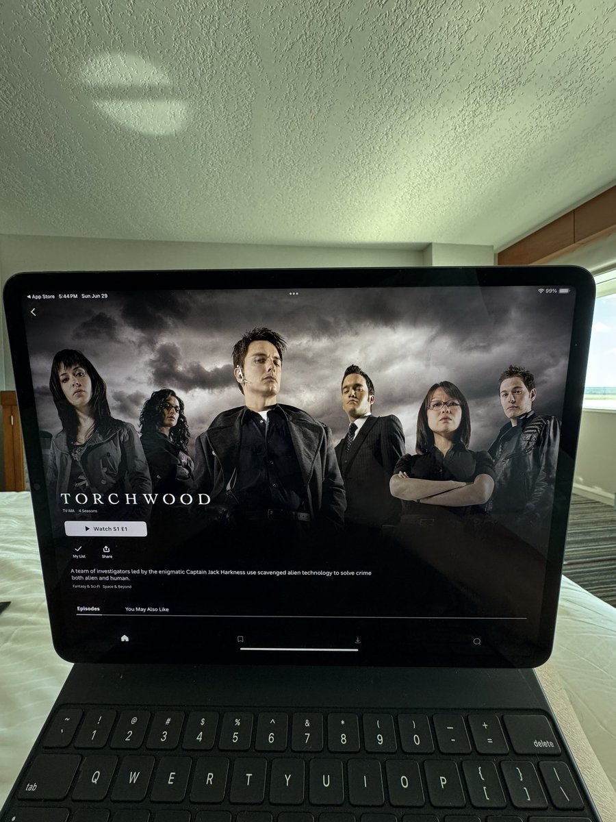 Wow scrolling through MAX/HBO Torchwood season 1. Nice.