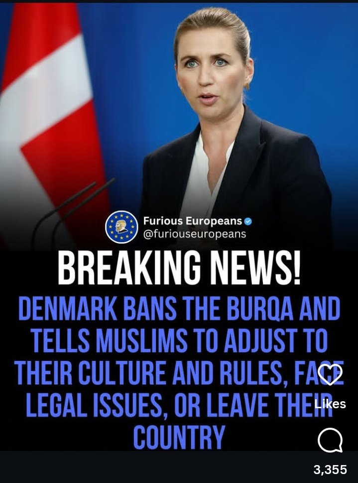 Sophiascrolls's tweet photo. Wow this is huge.
#Denmarkbans https://t.co/iGD6SNVLUh
