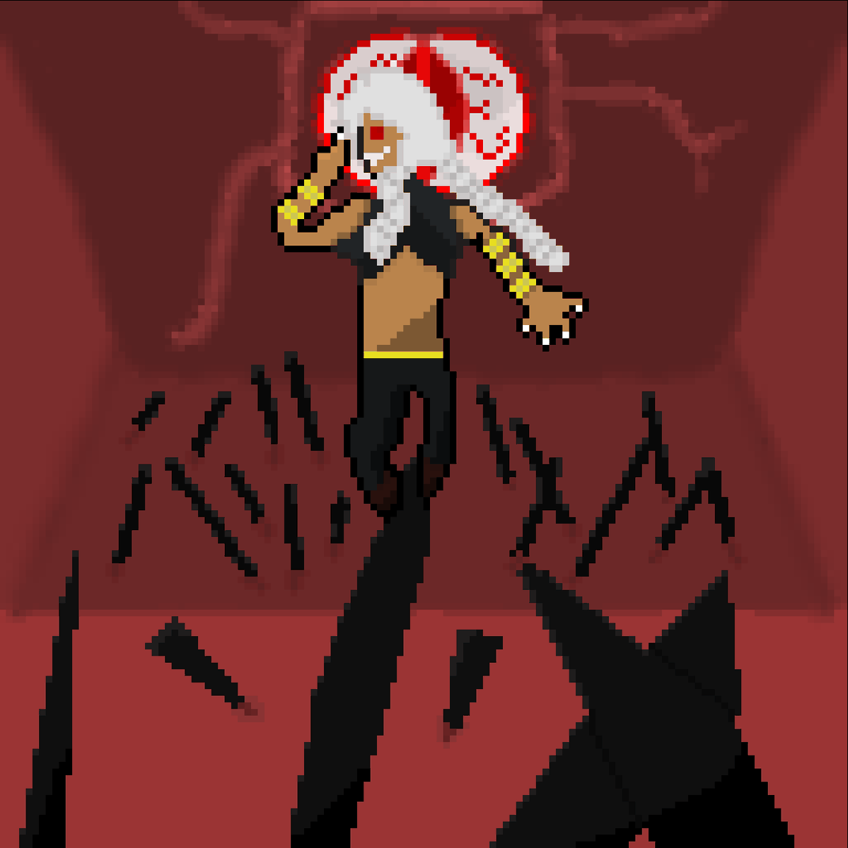 SantoByul's tweet photo. Finally drawing an "OC" of a whole universe i am too lazy to put on paper, but hey at least im starting
#pixelart #pixelartist https://t.co/losoxtQy3x