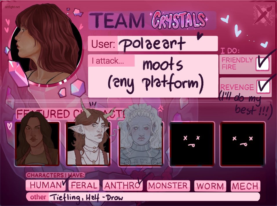 polaeart's tweet image. !!!
—
#artfight2025