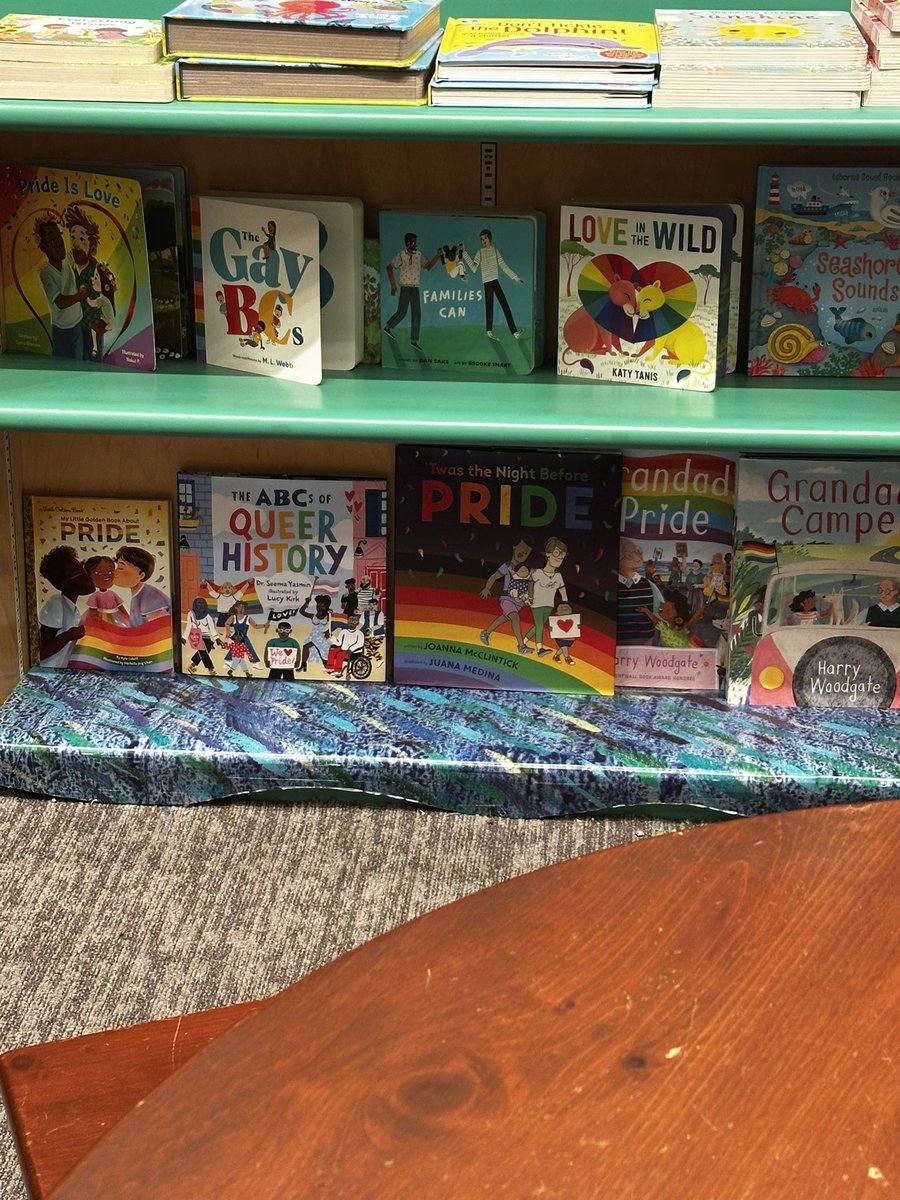This display was directly adjacent to the little kids reading table in Barnes &amp; Noble. What in the world are they thinking????