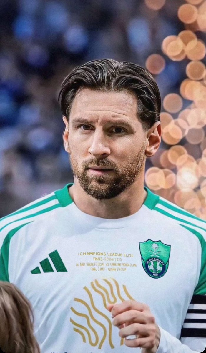 من أتى بالنخبة يستحق لاعب نخبة ، لا سيما أن النادي #الاهلي لم يحظى بلاعب فئة A منذ التحول ، آن الآوان بأن يأتي ميسي ليمثل سفير الوطن في الاستحقاقات العالمية القادمة القريبة جداً .   

 #MessiToAhliJeddah