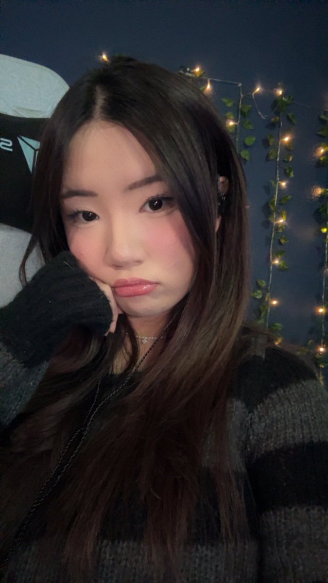 pouting