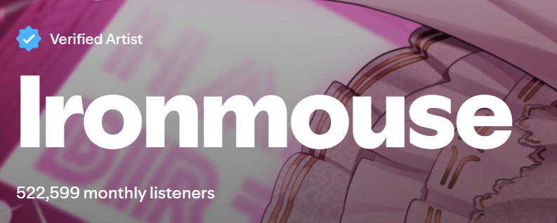 ironmouse's tweet image. Thank you guys for listening😭😭😭