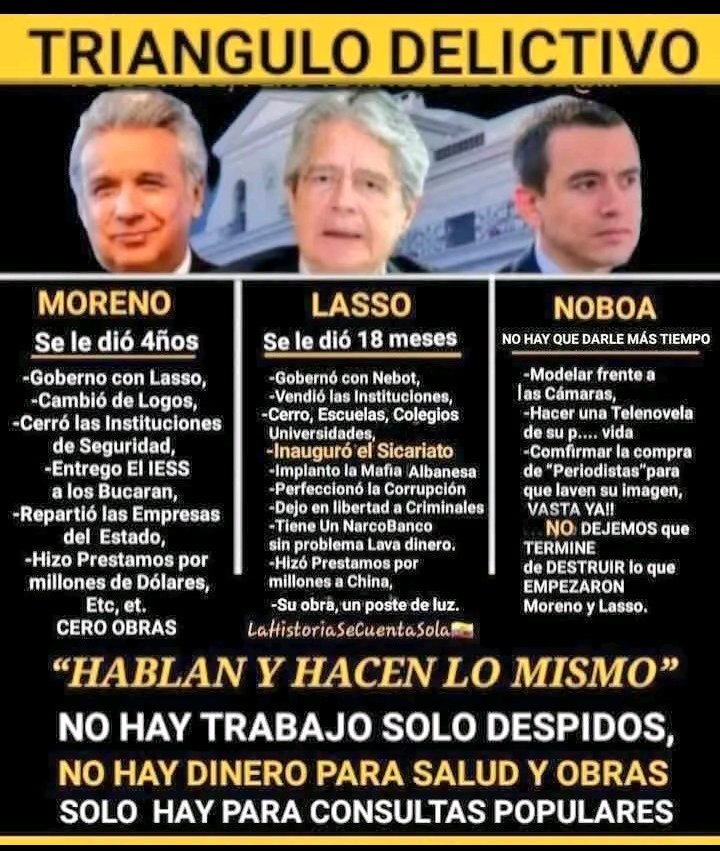 AngelWilsonFuen's tweet photo. @MnicaArosemena1 EL ODIO TE CORROE ADEFESIOSA BADULAQUE.... https://t.co/qkeiURH7mP