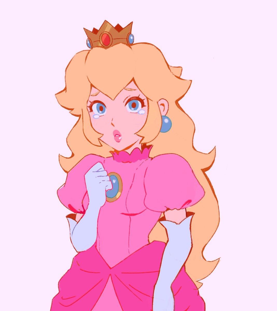 softp3ach_'s tweet image. Peach warm up