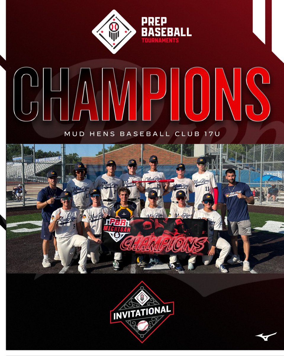 Prep Baseball Michigan (@prepbaseballmi) on Twitter photo ๐ฅTOURNAMENT CHAMPIONS ๐ฅ
Mud Hens Baseball Club 17U | <a href="/mcmudhens/">Mud Hens Baseball Club</a>
Championship Game MVP - Jack Labiat
๐ PBT Great Lakes Invite๐
โพ๏ธ 17U Champions
๐
6/26-6/29
๐ Detroit, MI
<a href="/PBRTournaments/">Prep Baseball Tournaments</a> | <a href="/pbtscouting/">Prep Baseball Scouting</a> | <a href="/PrepBaseMIScout/">Prep Baseball Michigan Scouting Coverage</a> ๐ฅTOURNAMENT CHAMPIONS ๐ฅ
Mud Hens Baseball Club 17U | <a href="/mcmudhens/">Mud Hens Baseball Club</a>
Championship Game MVP - Jack Labiat
๐ PBT Great Lakes Invite๐
โพ๏ธ 17U Champions
๐
6/26-6/29
๐ Detroit, MI
<a href="/PBRTournaments/">Prep Baseball Tournaments</a> | <a href="/pbtscouting/">Prep Baseball Scouting</a> | <a href="/PrepBaseMIScout/">Prep Baseball Michigan Scouting Coverage</a>