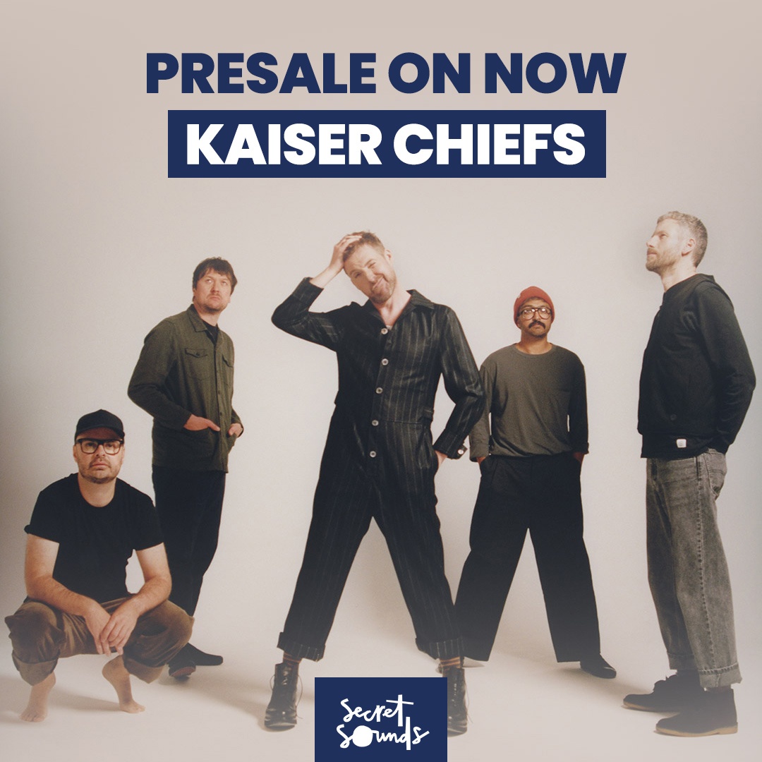Secret Sounds (@secretsounds) on Twitter photo 🚨 Our Secret Sounds Presale for <a href="/KaiserChiefs/">Kaiser Chiefs</a> tour begins today at 11am (local time).
To access the presale:
- Head to scrtsnds.com.au/KC25
- Log in or register an account when prompted
- Click 'Buy Tickets'. No code needed. 🚨 Our Secret Sounds Presale for <a href="/KaiserChiefs/">Kaiser Chiefs</a> tour begins today at 11am (local time).
To access the presale:
- Head to scrtsnds.com.au/KC25
- Log in or register an account when prompted
- Click 'Buy Tickets'. No code needed.