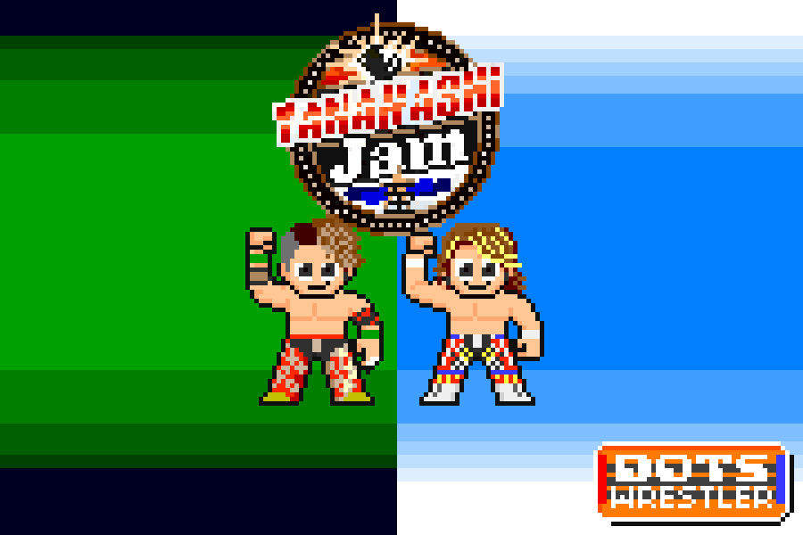 ありがとう、TANAHASHI JAM！
逸材と天才による（おそらく）最後のタッグ。戦前の予想を上回る素晴らしい連係でした。棚橋選手の引退まで半年。次はグローバル戦。そしてラストG1！
#njpw #TANAHASHIJAM #dotswrestler