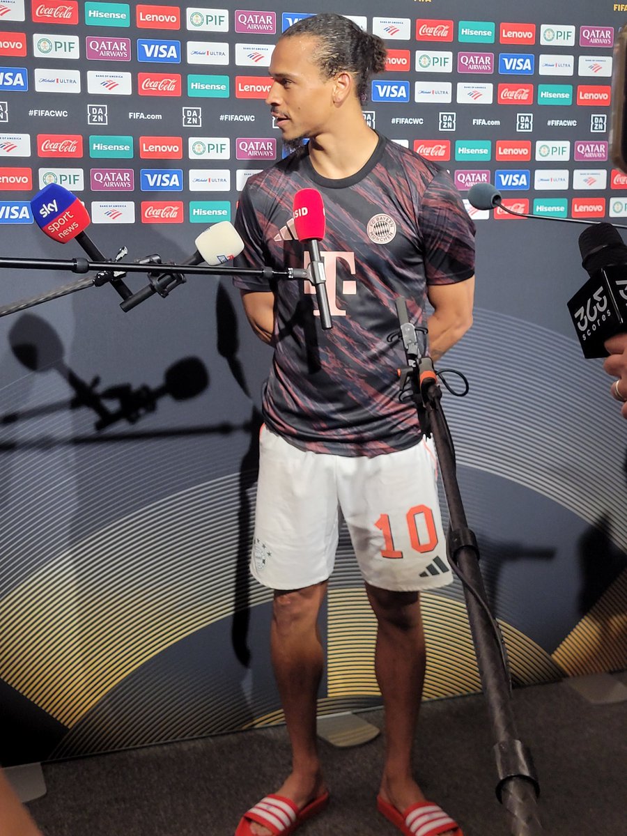 Letzte Worte von Leroy #Sané als Bayern-Spieler: "Ich hatte eine sehr schöne Zeit hier, mit Höhen und Tiefen. Jetzt ist die Zeit vorbei, ich habe das bis jetzt noch gar nicht richtig realisiert. Ich wünsche den Bayern jetzt nur das Beste, sie verdienen es."
#FIFAClubWorldCup2025