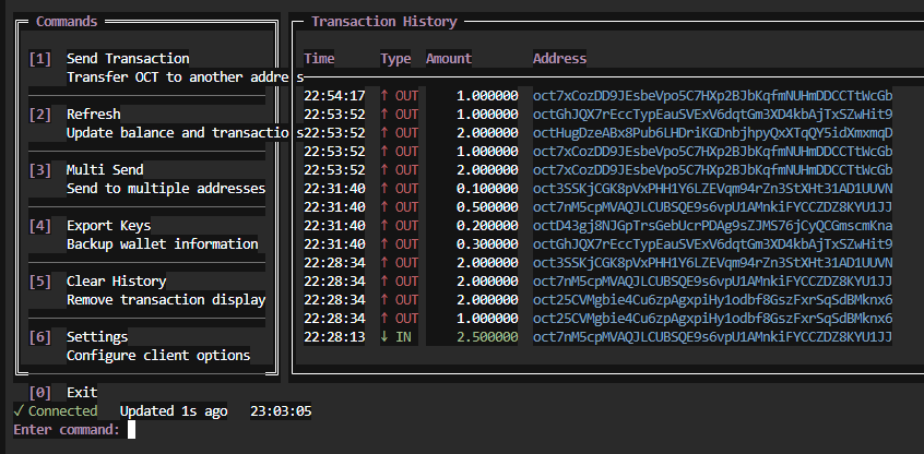 0xMoei's tweet photo. Task 1 @octra's Public Testnet: Send Transactions

Follow "Task 1" section on my github to complete the "Send Transactions" task on Octra testnet:
🔗https://t.co/Bm1CGz6UcB

Added an alternative custom UI script for better testnet experience https://t.co/KQwjwyagpk