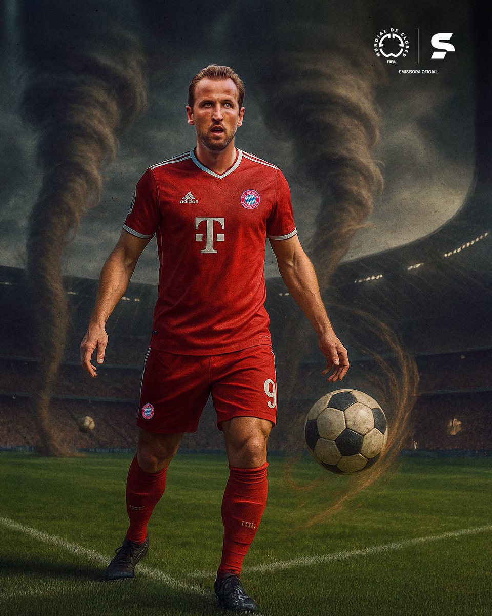 sportv's tweet photo. FURACÃO KANE! 🌪️🌪️🌪️
O centroavante inglês jogou MUITA bola, fez dois gols e foi craque do jogo. Tem que tomar cuidado com o craque do Bayern de Munique... 😳
#CopaDoMundoDeClubesNoSportv #FLAxBAY #BayernDeMunique #Flamengo #MundialDeClubesFIFA #FIFAClubWorldCup #FIFACWC https://t.co/VPhpN2Ffwr