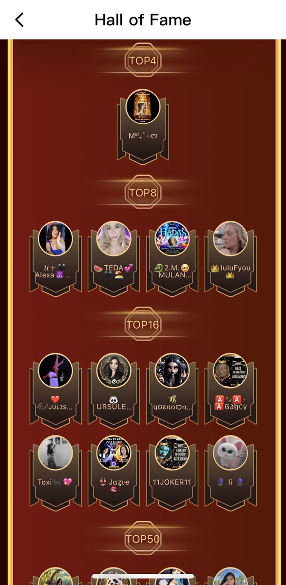 BuzzCastAPP's tweet photo. 🎉 The BuzzCast 7th Anniversary Finals Top 50 Winners are here! 🚀
Did your favorite make it to the list? 👀
👉 Head to BuzzCast > Popular > scroll to "HALL OF FAME" banner to find out!
#BuzzCast #HallOfFame #BuzzCastAnniversary #LiveStream #liveapp #viral