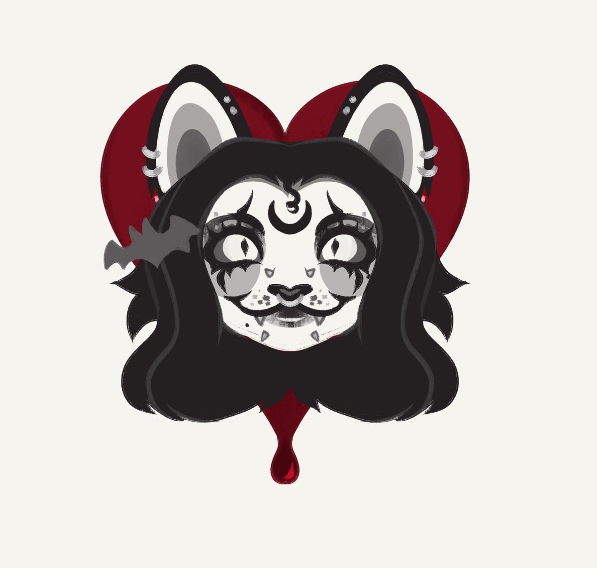 u want a symmetrical bust for 17 dolla soooo bad... I can either make it in my 'normal' or lineless style!