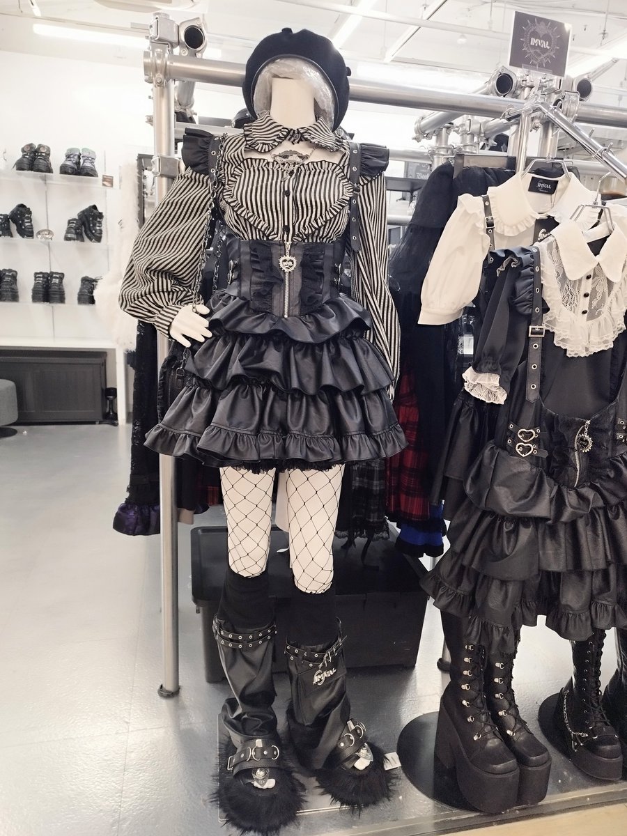 Dress Dolly IMVAL レザーワンピ Bloody QOOZA