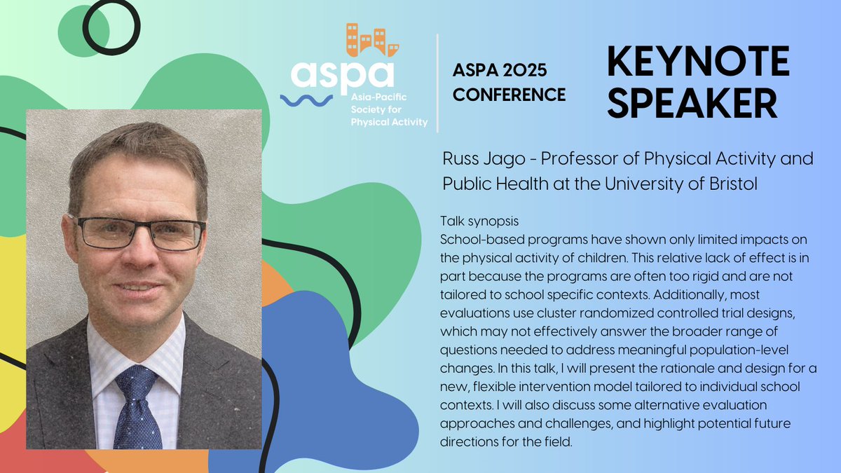 📢We are excited to hear this talk by one of our keynotes!📢

Have you submitted your abstract for #ASPA2025 yet? 

The deadline has been extended to 14th of July!👇

aspactivity.org/conference-202…