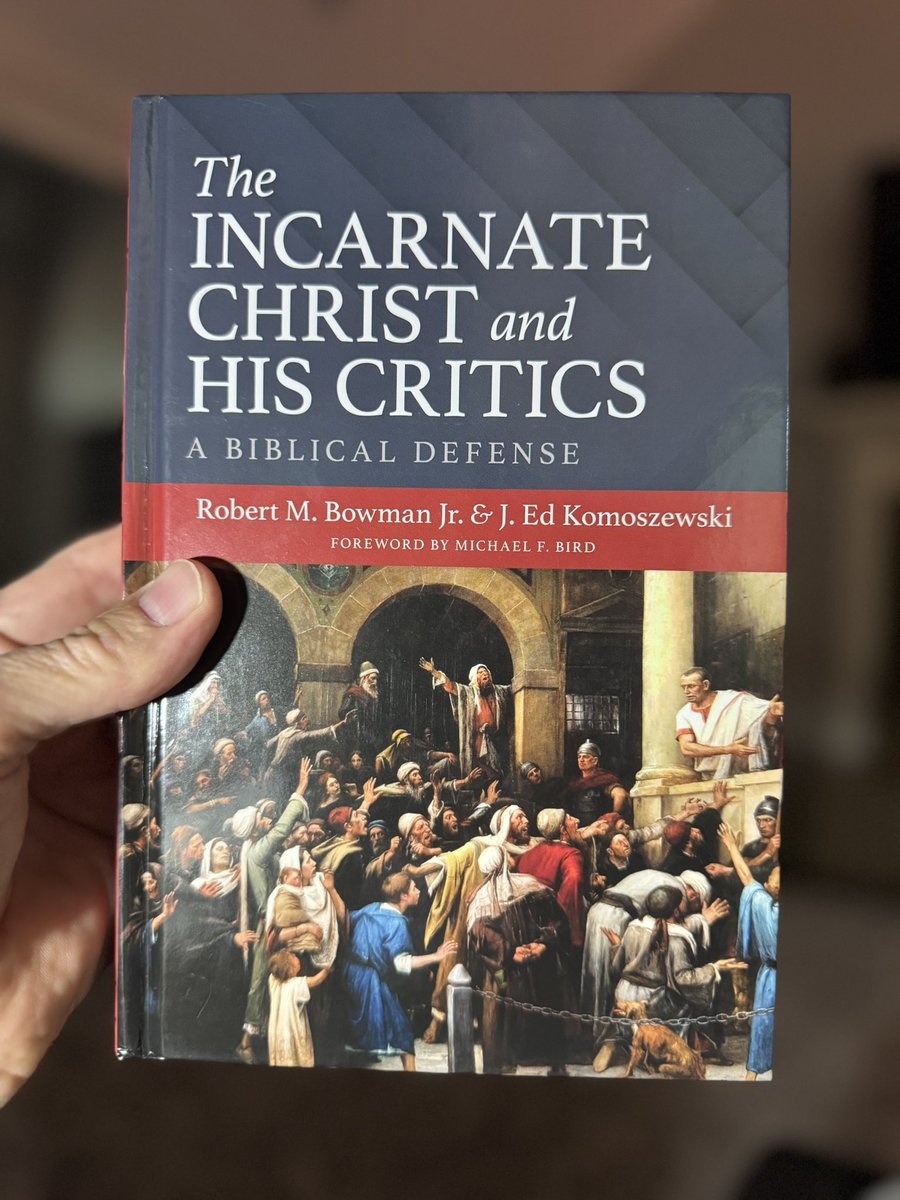 I’m about 100 pages into this book and loving it. It is clear, comprehensive, and fully explores the biblical passages about Jesus being God incarnate, while also engaging the arguments of those who deny this truth. Get yourself a copy. 

a.co/d/eqjeKZL