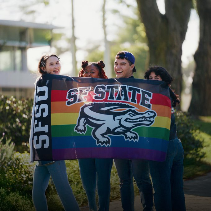 Happy Pride, Gators! How are you spending your Pride weekend? #SFPride 🏳️‍🌈