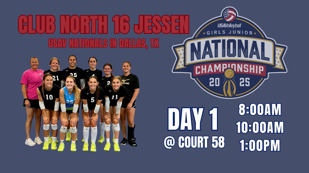 Harriet Dean (@harridean5) on Twitter photo Day 1 of USAV Nationals starts tomorrow!!! <a href="/usavolleyball/">USA Volleyball</a> <a href="/KSScoutDeck/">DeckScoutKS</a> <a href="/GorillasVB/">Pitt State Volleyball ๐</a> <a href="/fhsuvb/">FHSU Volleyball</a> <a href="/UCM_volleyball/">Jennies Volleyball</a> #setter2027 <a href="/ClubNorthVB/">Club North Volleyball</a> Day 1 of USAV Nationals starts tomorrow!!! <a href="/usavolleyball/">USA Volleyball</a> <a href="/KSScoutDeck/">DeckScoutKS</a> <a href="/GorillasVB/">Pitt State Volleyball ๐</a> <a href="/fhsuvb/">FHSU Volleyball</a> <a href="/UCM_volleyball/">Jennies Volleyball</a> #setter2027 <a href="/ClubNorthVB/">Club North Volleyball</a>